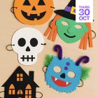 Trick-or-Treat Masks & Haunted Houses – Halloween Workshop - Southsea Crafty Club
