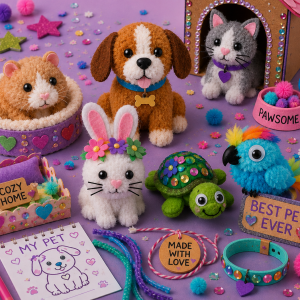 Create a Pet - Craft Party for Kids